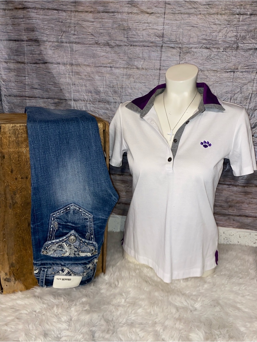 Ep Pro Tech Ladies Short Sleeve Polo Top